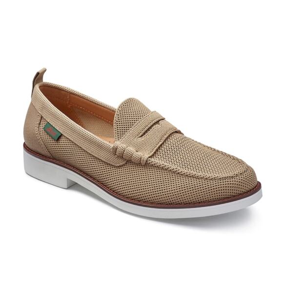 G.H.BASS Mens 9 Larson Penny Loafer in Taupe NEW - Picture 1 of 10